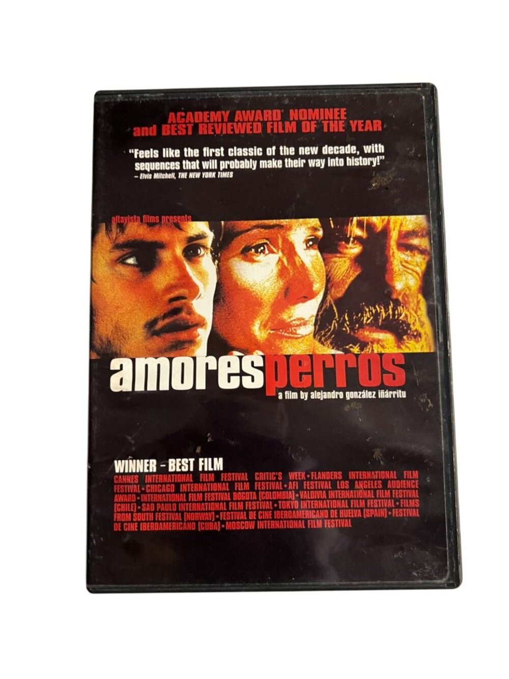 Amores Perros 2000 DVD Drama Alejandro G. Iñarritu Gael García Bernal Pre-Owned